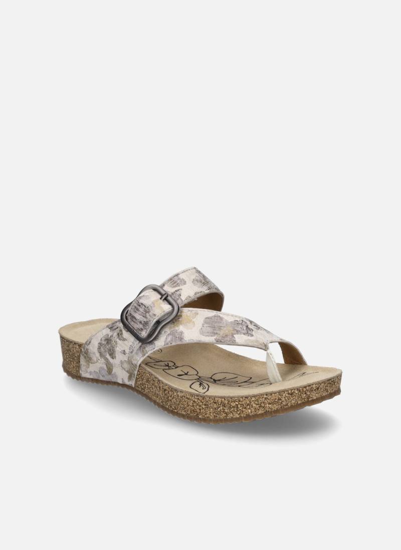 Große Größen Damen Zehentrenner Tonga 77, Damen, braun, Größe: 39, Leder, Happy Size DE Women von JOSEF SEIBEL