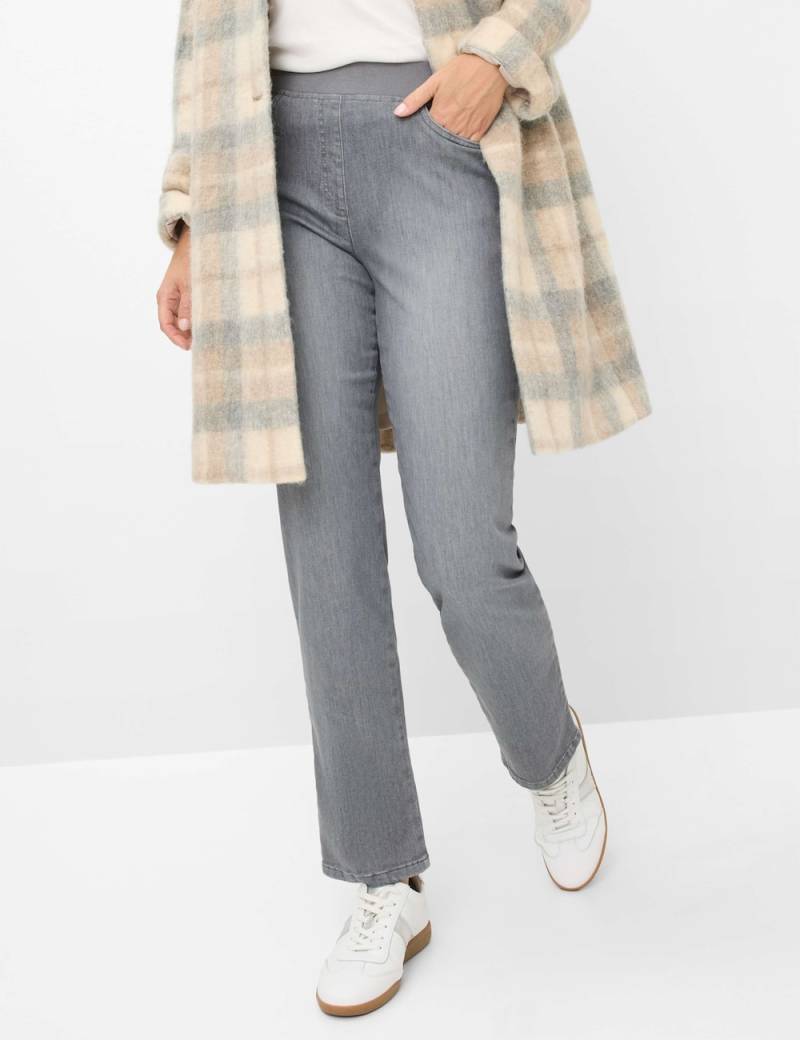 Große Größen Style CARINA Jeans, Damen, grau, Größe: 44, Baumwolle, Happy Size DE Women von RAPHAELA by BRAX