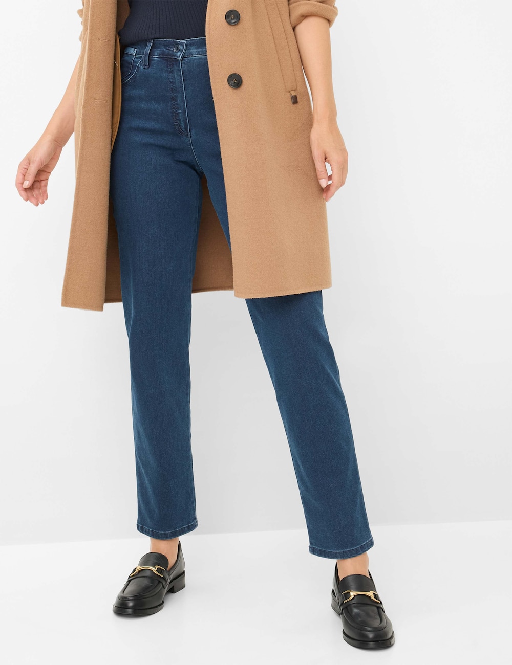 Große Größen Style CORRY, Damen, blau, Größe: 44, Baumwolle/Polyester, Happy Size DE Women von Happy Size DE Women