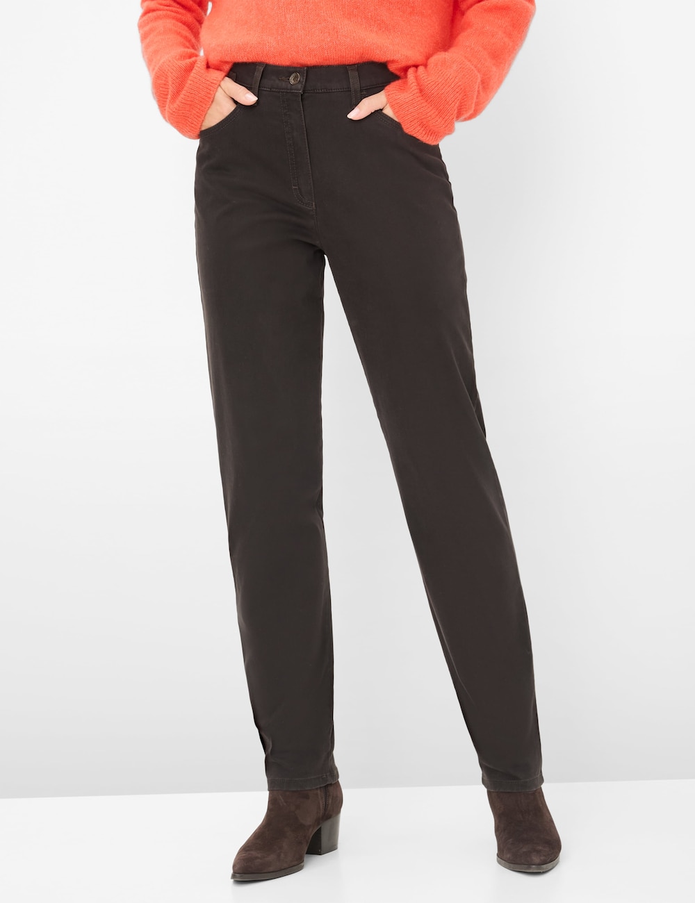 Große Größen Style CORRY, Damen, braun, Größe: 52, Baumwolle/Synthetische Fasern, Happy Size DE Women von Happy Size DE Women