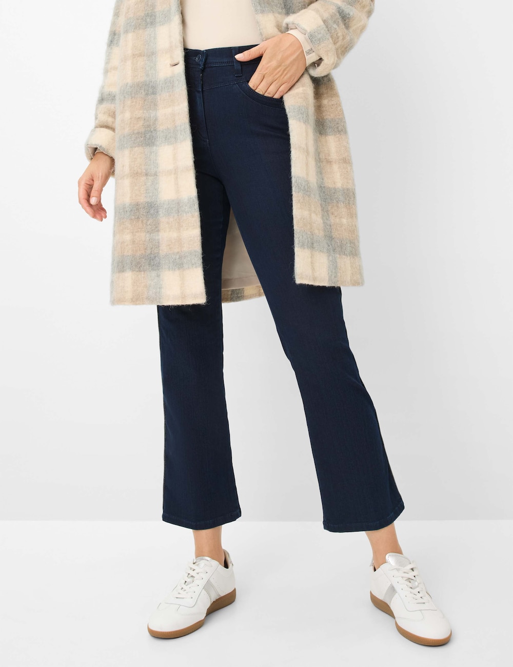 Große Größen Style LAURA KICK, Damen, grau, Größe: 46, Baumwolle/Polyester, Happy Size DE Women von Happy Size DE Women