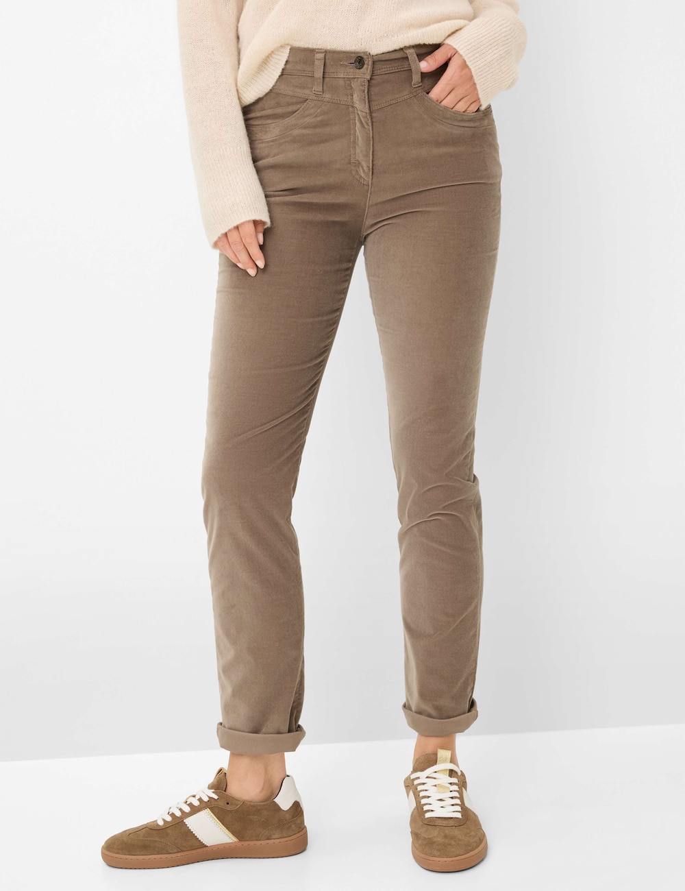 Große Größen Style LAURA NEW, Damen, braun, Größe: 48, Baumwolle/Viskose, Happy Size DE Women von Happy Size DE Women