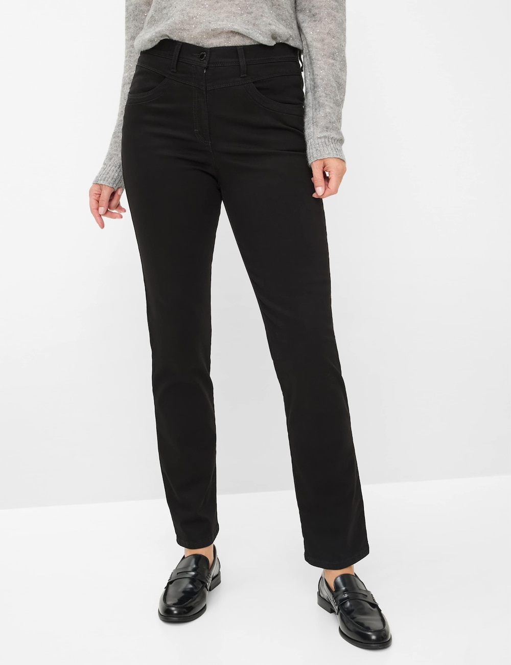 Große Größen Style LAURA NEW, Damen, schwarz, Größe: 22, Baumwolle/Synthetische Fasern, Happy Size DE Women von Happy Size DE Women