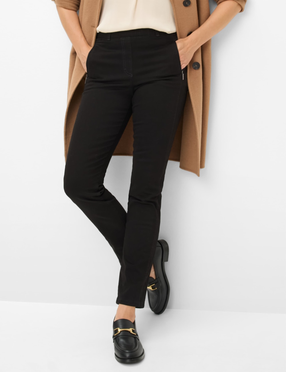 Große Größen Style LAVINA JOY, Damen, schwarz, Größe: 50, Baumwolle/Synthetische Fasern, Happy Size DE Women von Happy Size DE Women