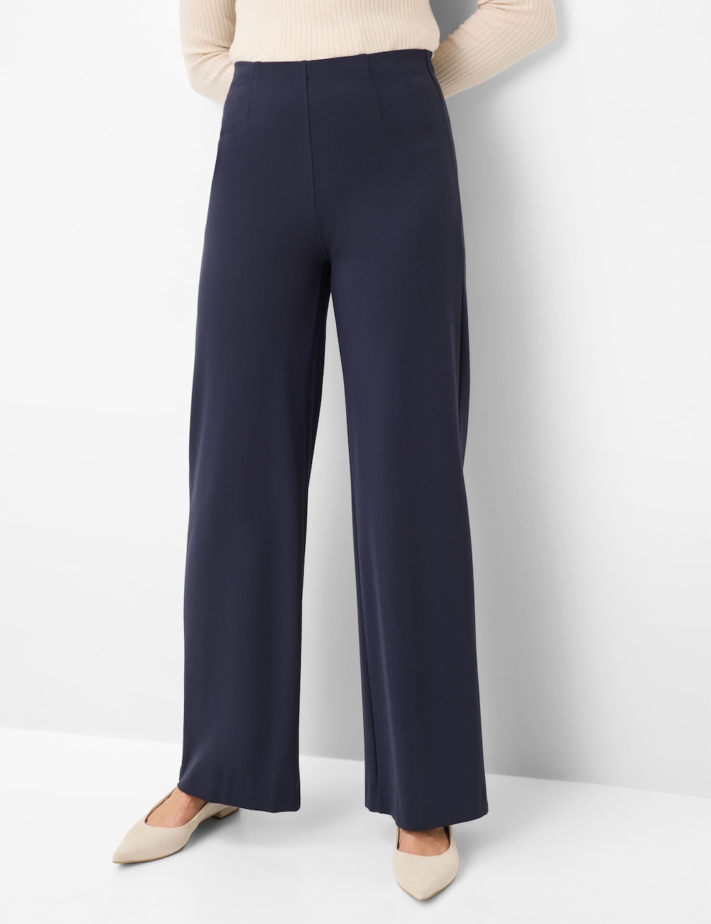 Große Größen Style LILLYTH FLARED, Damen, blau, Größe: 42, Viskose/Synthetische Fasern, Happy Size DE Women von Happy Size DE Women