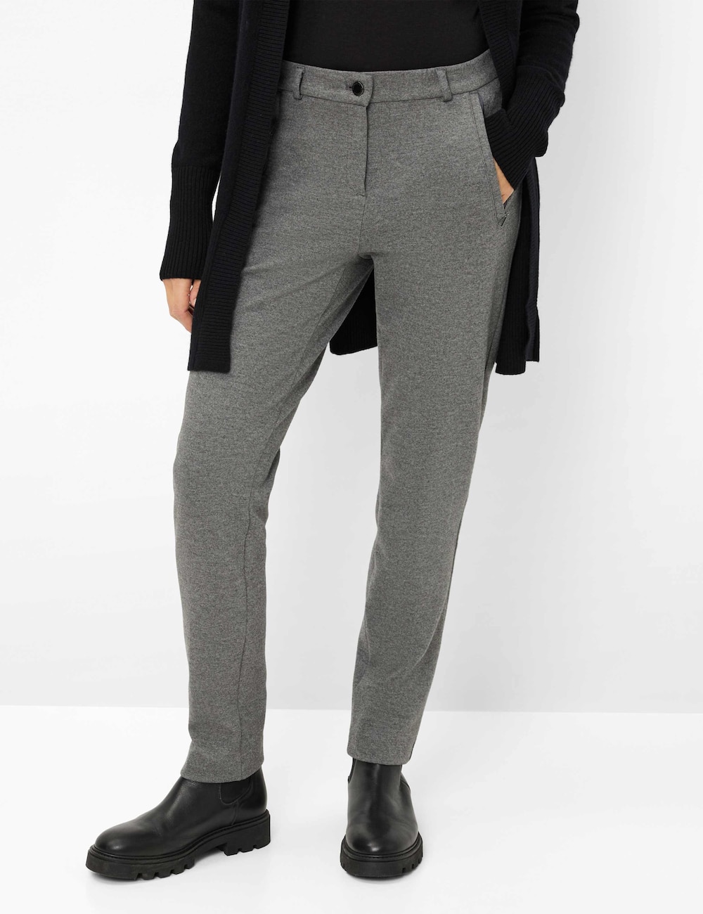 Große Größen Style LILLYTH NEW, Damen, grau, Größe: 48, Synthetische Fasern/Polyester/Viskose, Happy Size DE Women von Happy Size DE Women