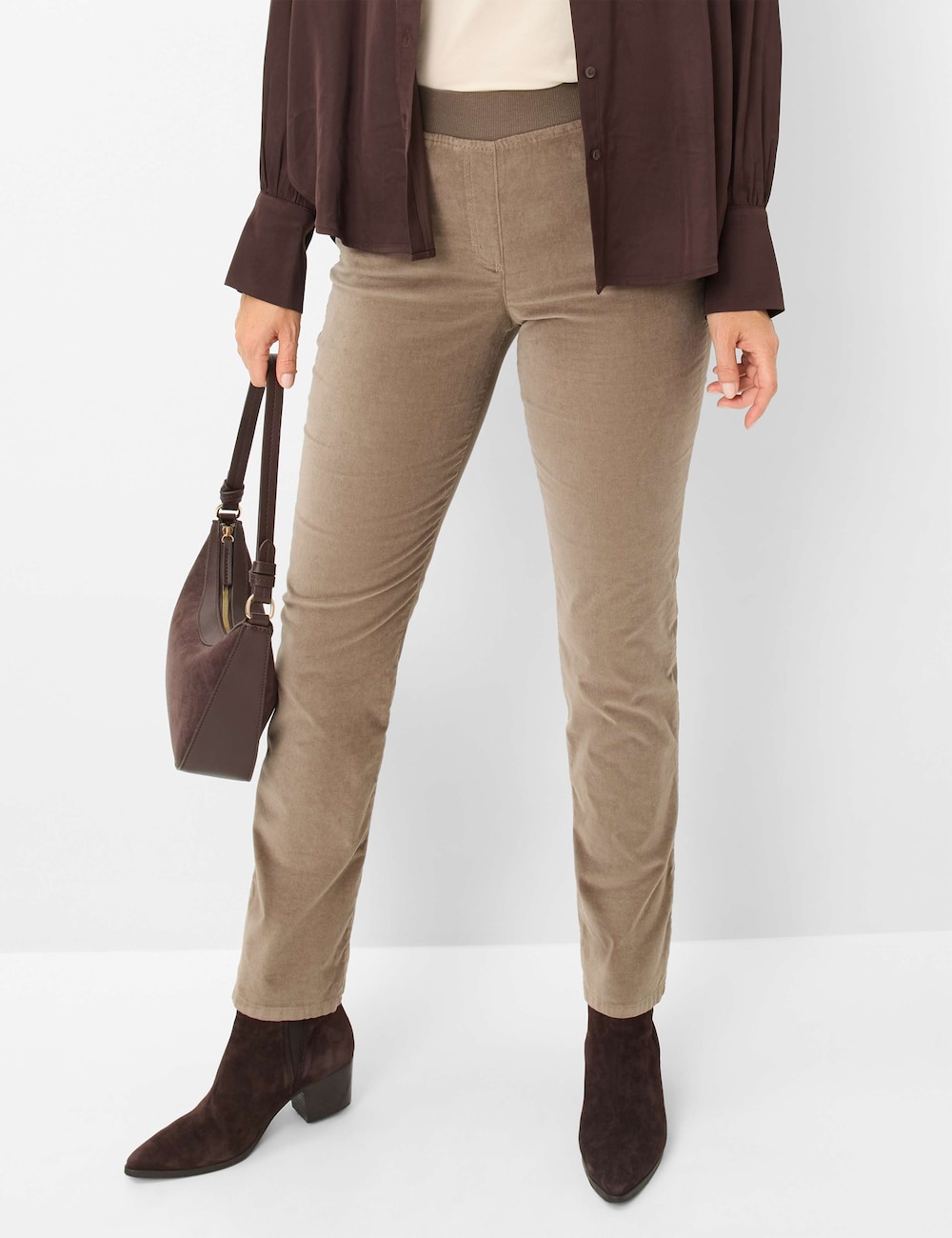 Große Größen Style PAMINA, Damen, braun, Größe: 24, Baumwolle/Viskose, Happy Size DE Women von Happy Size DE Women