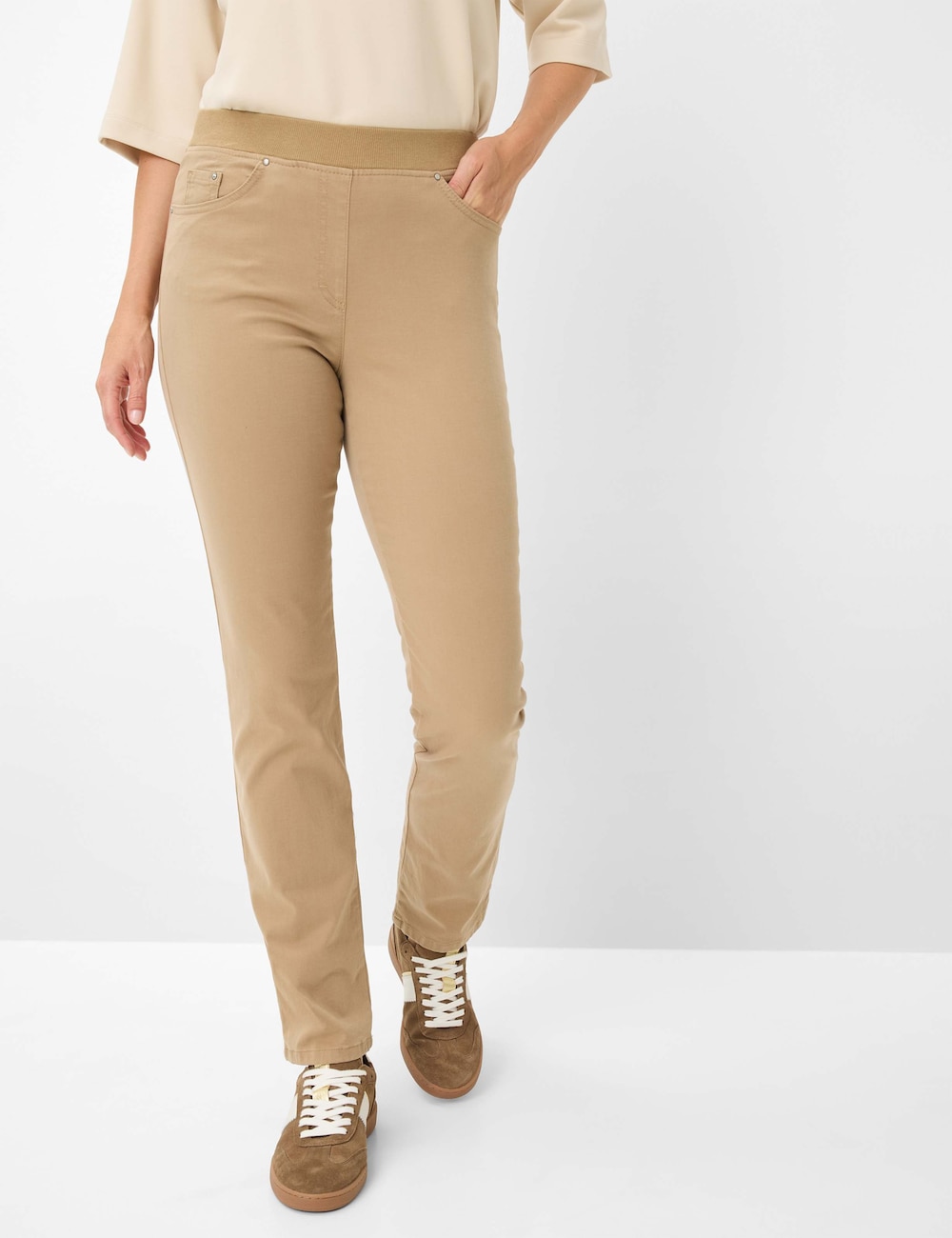 Große Größen Style PAMINA, Damen, braun, Größe: 25, Baumwolle/Synthetische Fasern, Happy Size DE Women von Happy Size DE Women