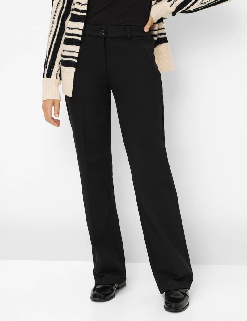 Große Größen Style PEGGY FLARED Hosen lang, Damen, schwarz, Größe: 44, Synthetische Fasern/Polyester/Viskose, Happy Size DE Women von RAPHAELA by BRAX