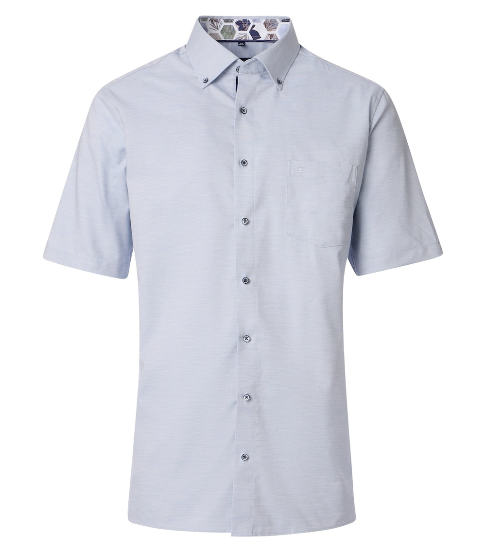 Große Größen CASAMODA Businesshemd Kurzarm uni Comfort Fit, Herren, blau, Größe: 37, Baumwolle, Happy Size Men Große Größen CASAMODA Businesshemd Kurzarm uni Comfort Fit, Herren, blau, Größe: 37, Baumwolle, Happy Size Men von Happy Size Men