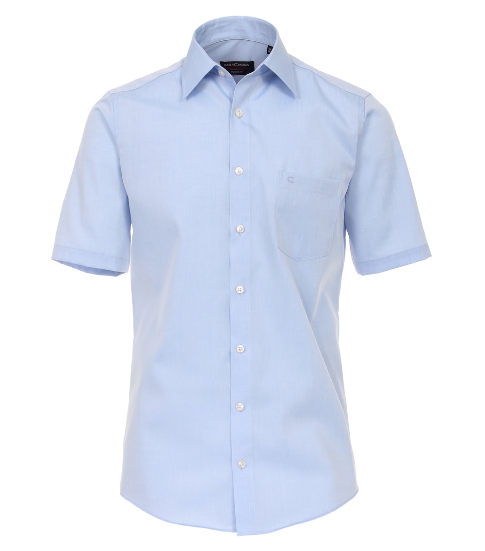 Große Größen CASAMODA Businesshemd Kurzarm uni Modern Fit, Herren, blau, Größe: 30, Baumwolle, Happy Size Men Große Größen CASAMODA Businesshemd Kurzarm uni Modern Fit, Herren, blau, Größe: 30, Baumwolle, Happy Size Men von Happy Size Men