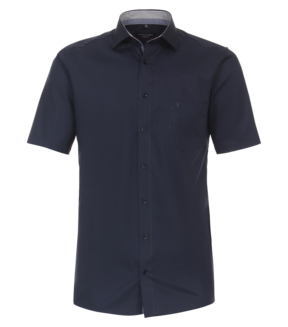 Große Größen CASAMODA Businesshemd Kurzarm uni Modern Fit, Herren, grau, Größe: 32, Baumwolle, Happy Size Men Große Größen CASAMODA Businesshemd Kurzarm uni Modern Fit, Herren, grau, Größe: 32, Baumwolle, Happy Size Men von Happy Size Men