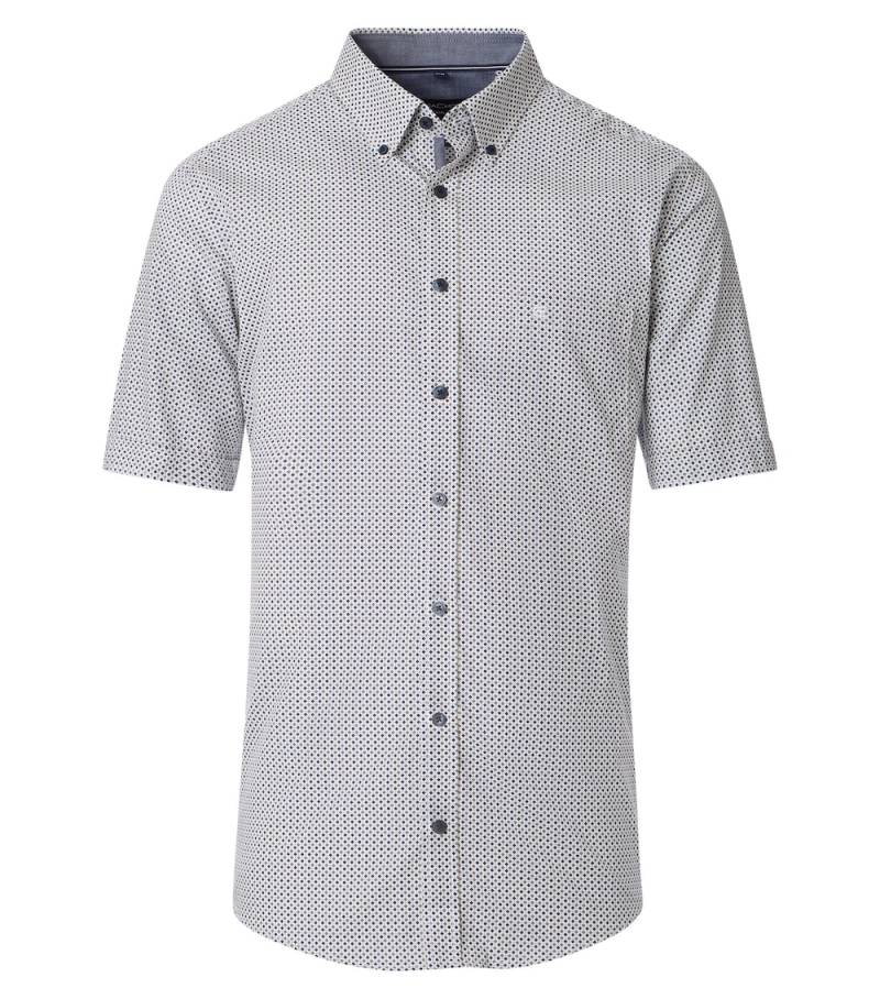 Große Größen Freizeithemd Kurzarm Print Casual Fit, Herren, blau, Größe: 6XL, Baumwolle, Happy Size DE Men Große Größen Freizeithemd Kurzarm Print Casual Fit, Herren, blau, Größe: 6XL, Baumwolle, Happy Size DE Men von CASAMODA