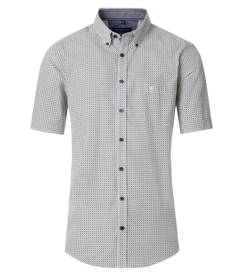 Große Größen Freizeithemd Kurzarm Print Comfort Fit, Herren, grün, Größe: L, Baumwolle, Happy Size DE Men Große Größen Freizeithemd Kurzarm Print Comfort Fit, Herren, grün, Größe: L, Baumwolle, Happy Size DE Men von CASAMODA