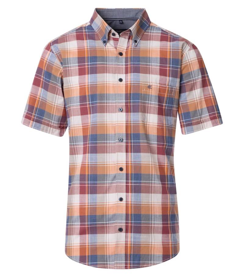 Große Größen Freizeithemd Kurzarm kariert Casual Fit, Herren, rosa, Größe: 3XL, Baumwolle, Happy Size DE Men Große Größen Freizeithemd Kurzarm kariert Casual Fit, Herren, rosa, Größe: 3XL, Baumwolle, Happy Size DE Men von CASAMODA