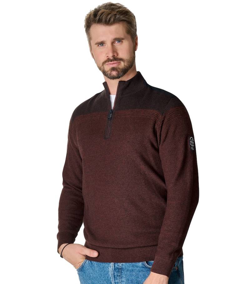 Große Größen Troyer andere Muster, Herren, rot, Größe: XXL, Baumwolle, Happy Size DE Men Große Größen Troyer andere Muster, Herren, rot, Größe: XXL, Baumwolle, Happy Size DE Men von CASAMODA