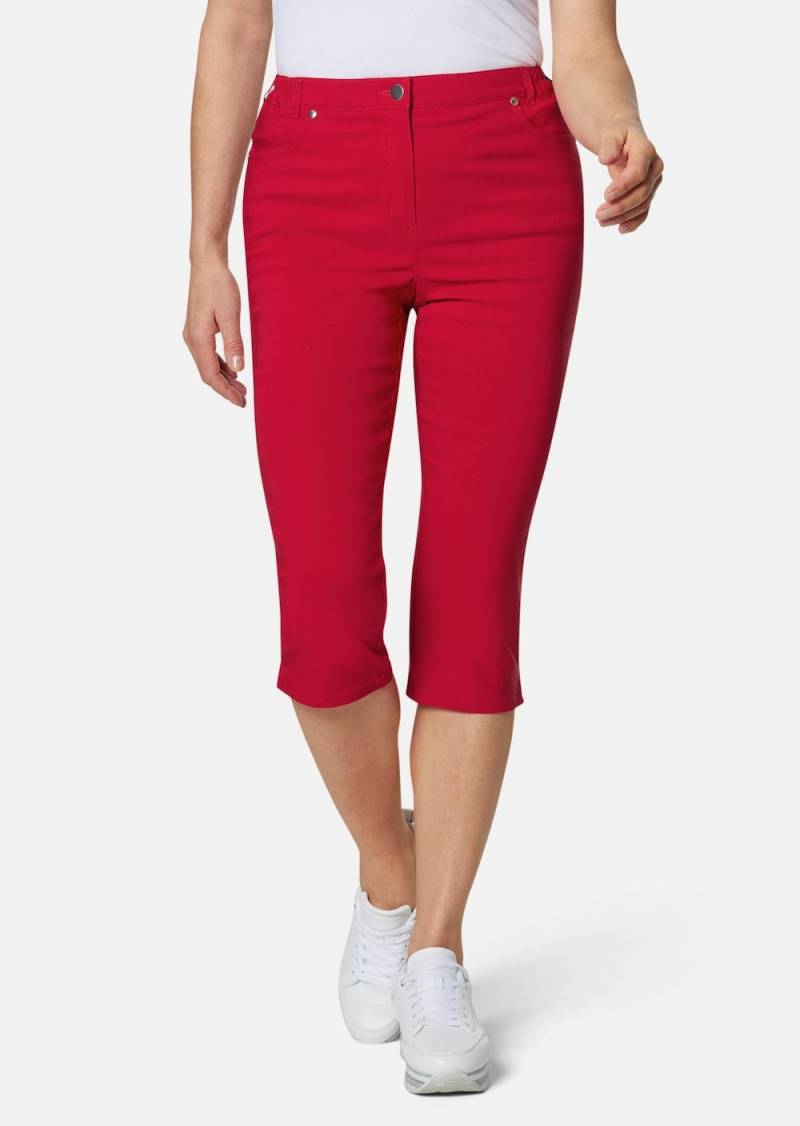Große Größen Capri-Super-Stretch-Hose Carla, Damen, rot, Größe: 23, Viskose/Synthetische Fasern, Happy Size DE Women Große Größen Capri-Super-Stretch-Hose Carla, Damen, rot, Größe: 23, Viskose/Synthetische Fasern, Happy Size DE Women von GOLDNER
