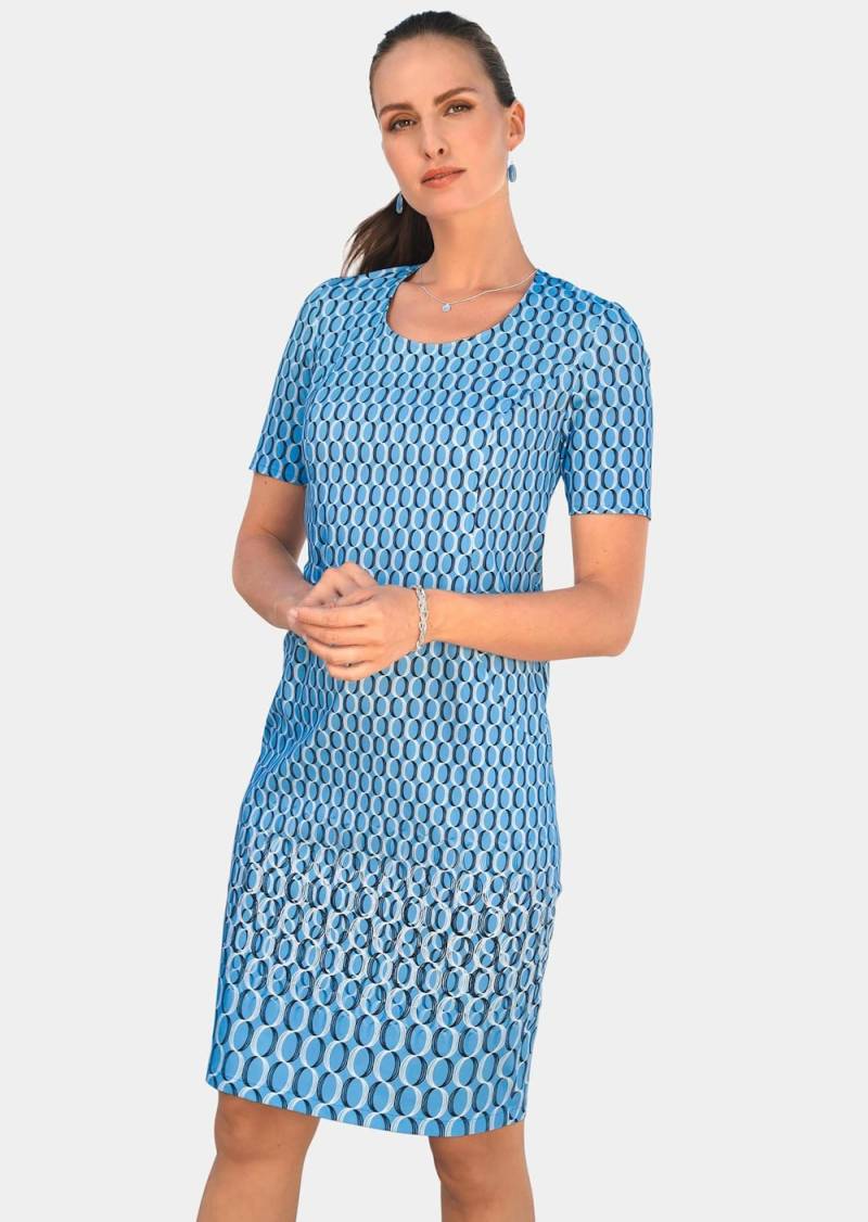 Große Größen GOLDNER Kleid Baumwoll-Druckkleid, Damen, weiß, Größe: 22, Baumwolle, Happy Size DE Women Große Größen GOLDNER Kleid Baumwoll-Druckkleid, Damen, weiß, Größe: 22, Baumwolle, Happy Size DE Women von GOLDNER