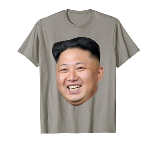 Kim Jong Un Big Face - Rocket Man Nordkorea Parodie T-Shirt T-Shirt Kim Jong Un Big Face - Rocket Man Nordkorea Parodie T-Shirt T-Shirt von Happy Smile