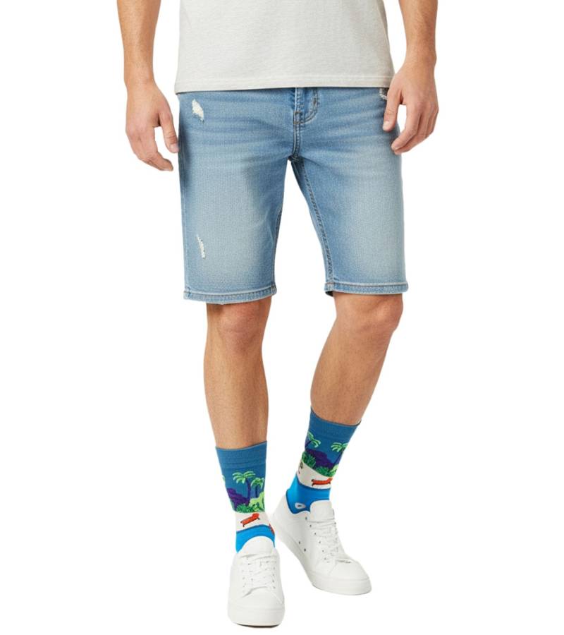 1 Paar Happy Socks Pool-Side Herren Crew-Socken mit Pool-Print Socken Alltags-Strümpfe P000716 Blau/Bunt von Happy Socks