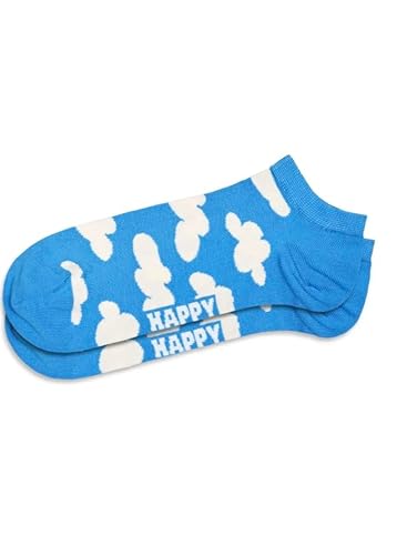 HAPPY SOCKS 1er Pack niedrige Socken, gestreifte bunte Baumwolle Sommersocken, lustig Geschenkbox für Damen und Herren (P000399, DE/NL/SE/PL, Numerisch, 36, 40, Regular, Regular) von Happy Socks