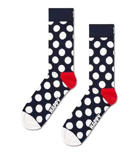 Happy Socks Unisex Big Dot, Blau-kombi, 36-40 EU von Happy Socks