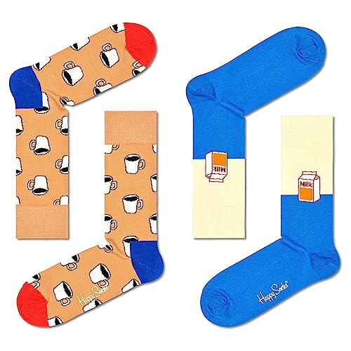 Happy Socks Unisex Monday Morning socken, bunt, 36-40 von Happy Socks