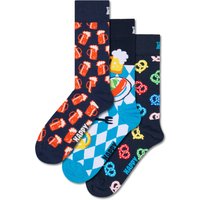 Happy Socks 3er Pack Bierglas-Socken-Geschenkset in 46 von Happy Socks