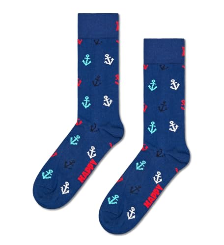 Happy Socks ANCHOR SOCK (DE/NL/SE/PL, Numerisch, 41, 46, Regular, Regular, MEHRFARBIG) von Happy Socks