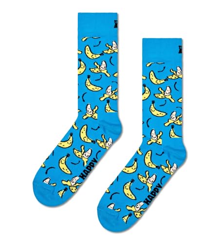 Happy Socks BANANA SOCK (DE/NL/SE/PL, Numerisch, 36, 40, Regular, Regular, Mehrfarbig) von Happy Socks