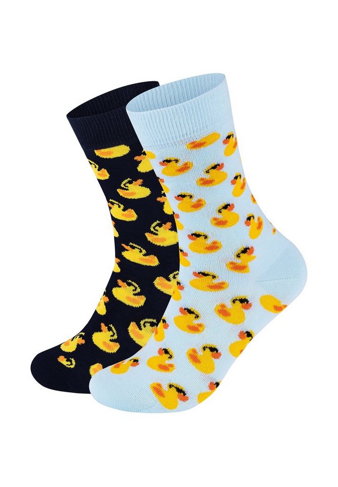 Happy Socks Basicsocken 2-Pack Rubber Duck gekämmte Baumwolle von Happy Socks