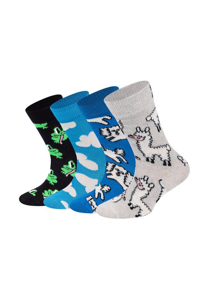 Happy Socks Basicsocken Farm Animals Verstärkte Ferse, besseren Halt von Happy Socks