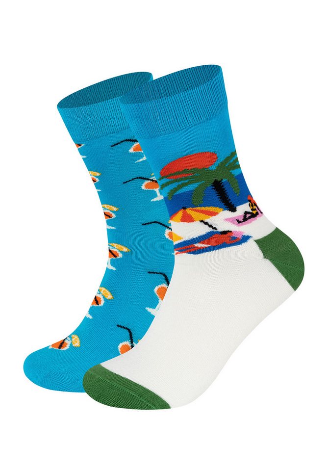 Happy Socks Basicsocken Summer Vibe Socks aus weicher Baumwolle von Happy Socks