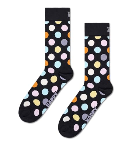 Happy Socks Big Dot Socken – gepunktete Socken – farbenfrohe Baumwollsocken für Männer und Frauen von Happy Socks
