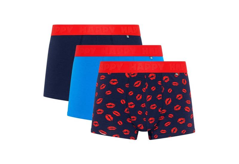 Happy Socks Boxer Herren Boxershort 3er Pack Baumwolle Boxers 3-Pack (Packung, 3er Pack) von Happy Socks