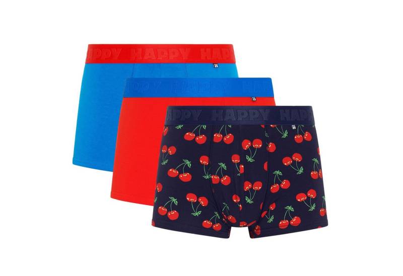 Happy Socks Boxer Herren Boxershort 3er Pack Baumwolle Boxers 3-Pack (Packung, 3er Pack) von Happy Socks