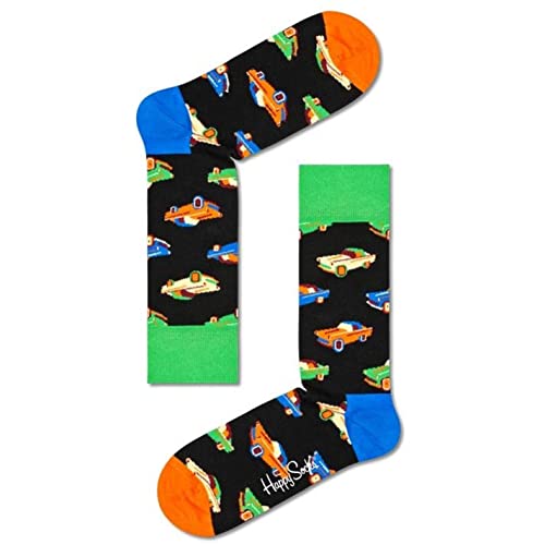 Happy Socks Car Sock 9300 Black/Multi - 41 von Happy Socks