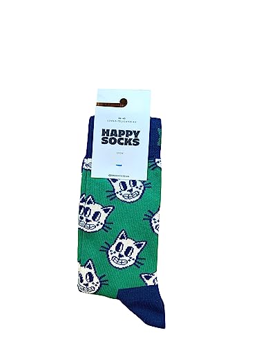 Happy Socks Cat Sock Katzen Socke 36-40 von Happy Socks