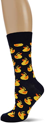 Happy Socks Damen Rubber Duck Socken, Mehrfarbig (Multicolour 650), 4/7 (Herstellergröße: 36-40) von Happy Socks