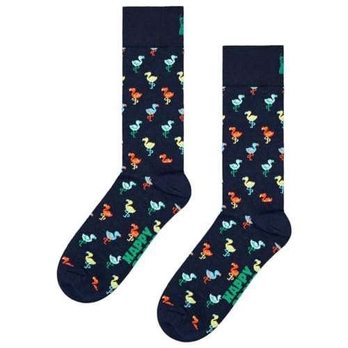 Happy Socks Flamingo Sock (DE/NL/SE/PL, Numerisch, 41, 46, Regular, Regular, Mehrfarbig) von Happy Socks