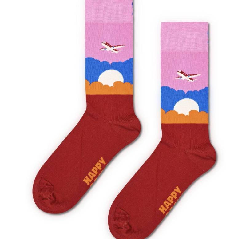 Happy Socks Freizeitsocken Airplane Socken von Happy Socks