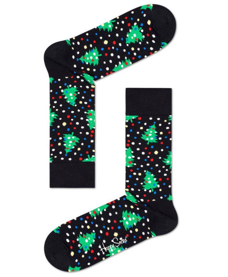 Happy Socks Freizeitsocken Christmas Night Socken von Happy Socks
