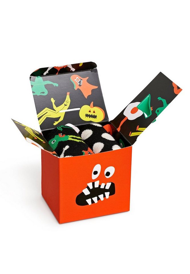 Happy Socks Freizeitsocken Happy Socks Babysocken KIDS HALLOWEEN SOCKS GIFT SET XKHAL02-9300 Mehrfarbig von Happy Socks