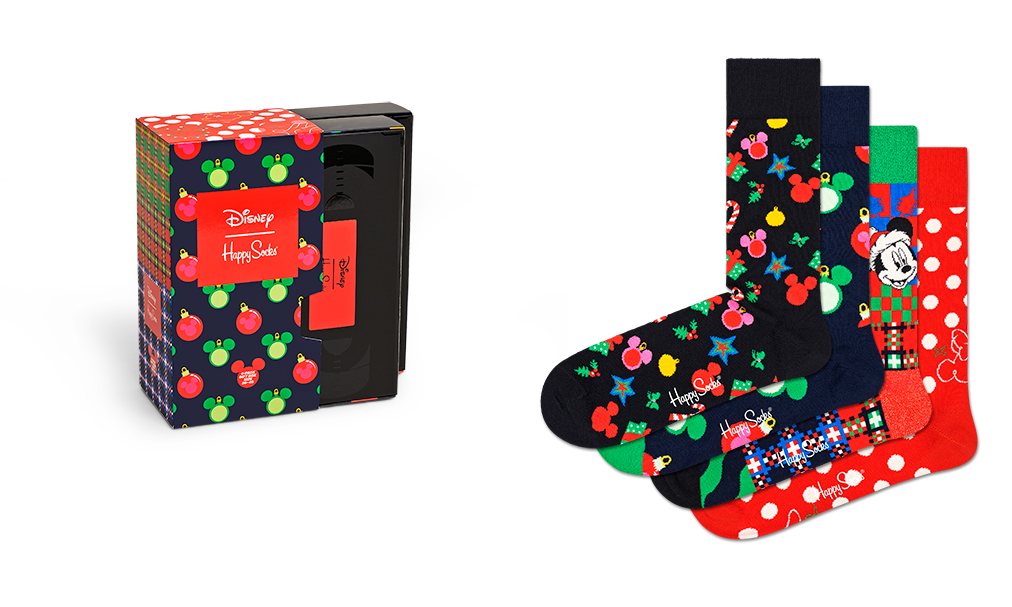 Happy Socks Freizeitsocken Happy Socks Disney Holiday Geschenk Box von Happy Socks