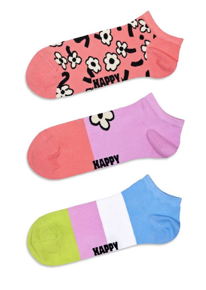 Happy Socks Freizeitsocken Happy Socks Flower Low Socks 36-40 von Happy Socks