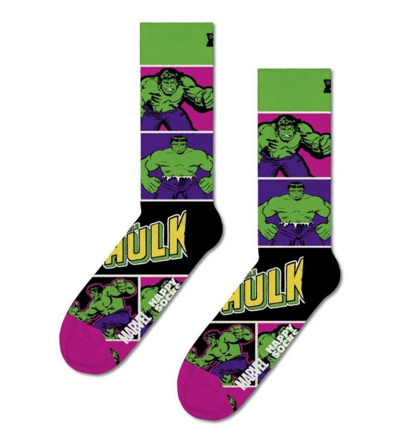 Happy Socks Freizeitsocken Happy Socks MARVEL Hulk Socks von Happy Socks