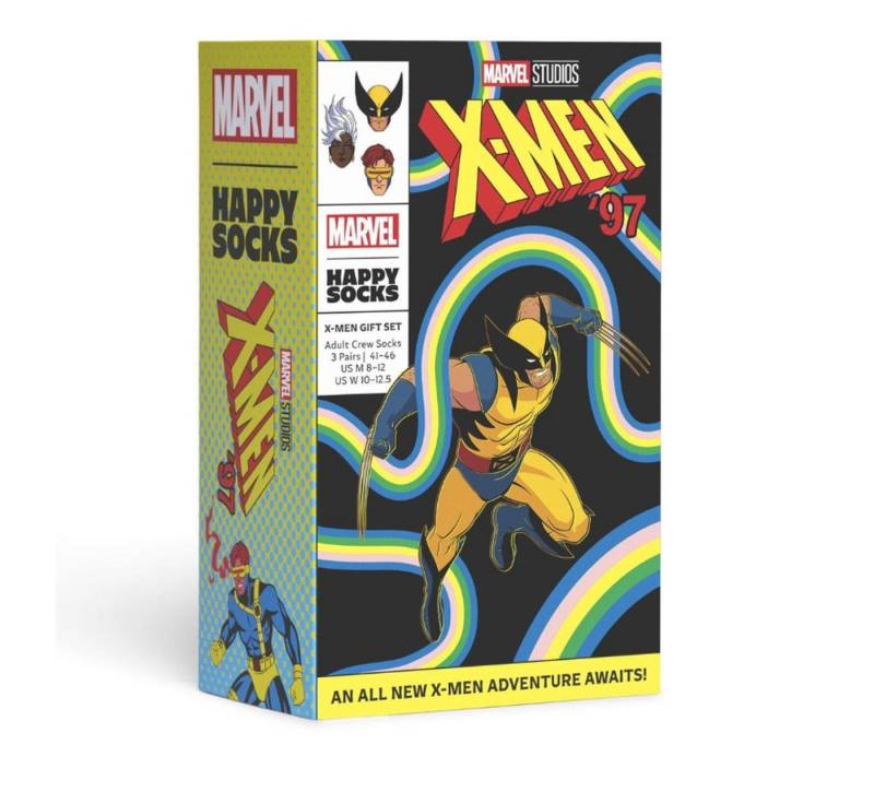 Happy Socks Freizeitsocken Happy Socks X-MAN Geschenk Box von Happy Socks