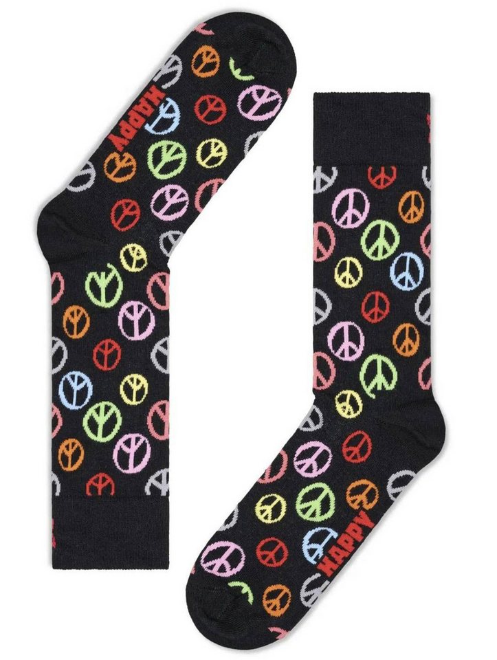 Happy Socks Freizeitsocken Peace Socken von Happy Socks