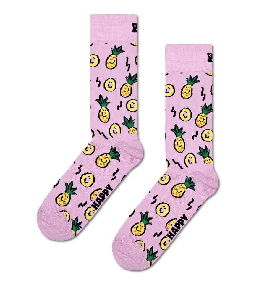 Happy Socks Freizeitsocken Pineapple Socken von Happy Socks