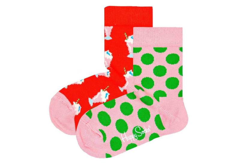 Happy Socks Freizeitsocken Unisex Socken 2er Pack Baumwolle (Packung, 2er Pack) von Happy Socks